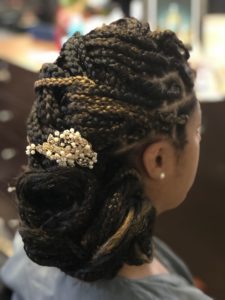 beautiful bridal updos in Boise